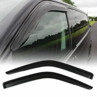 Volkswagen VW Transporter T5 T5.1 03-15 Black Wind Deflectors
