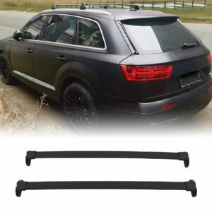 Audi Q7 4M 2016+ Black Roof Rack Cross Bars
