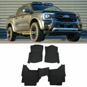Ford Ranger T9 2023+ Plastic Floor Mats front & Rear