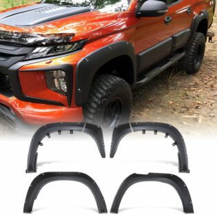 Mitsubishi L200 Triton Series 6 2019+ Black Wheel Arches