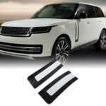 Predator4x4 White with Gloss Black Surround Side Vents To Fit Range Rover Vogue L460 2022+
