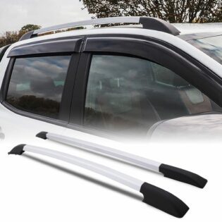 Ford Ranger T6 T7 T8 11-22 Silver Roof Rails