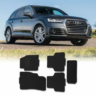 Audi Q7 4M 2016+ Black Car Floor Mat Set