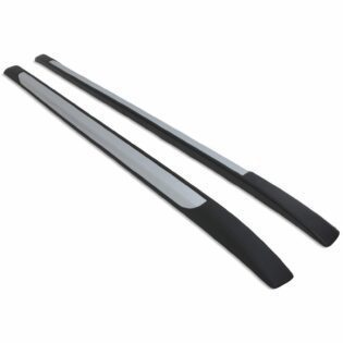 Toyota Hilux Travo 2026+ Black & Silver Roof Rails
