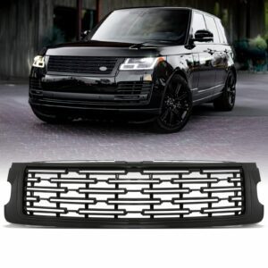Predator4x4 Gloss Black L460 Style Grille To Fit Range Rover Vogue L405 17-20