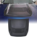 Isuzu D-Max RG 2021+ Matte Black Bonnet Scoop