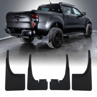 Ford Ranger T6 T7 T8 11-22 Black Mud Guard Flaps