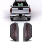 Nissan Navara D40 2004-2014 Rear LED Black Tinted Tail Lights