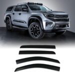 VW Amarok MK2 2023+ 4pc Black Wind Deflector Kit