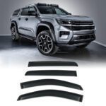 New VW Amarok MK2 NF 2023+ Black Wind Deflectors