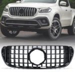 Mercedes Benz X Class W470 18-20 Gloss Black GTR Style Front Grille