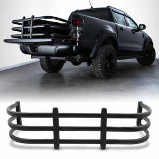 Mitsubishi L200 Series 6 2019-2023 Black Truck Bed Extender Rack