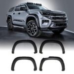 VW Amarok MK2 2023+ Bolt On Look Matte Black Wheel Arches