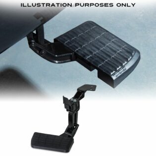 Mitsubishi L200 Triton Series 4 5 6 2005+ Rear Retractable Bumper Step