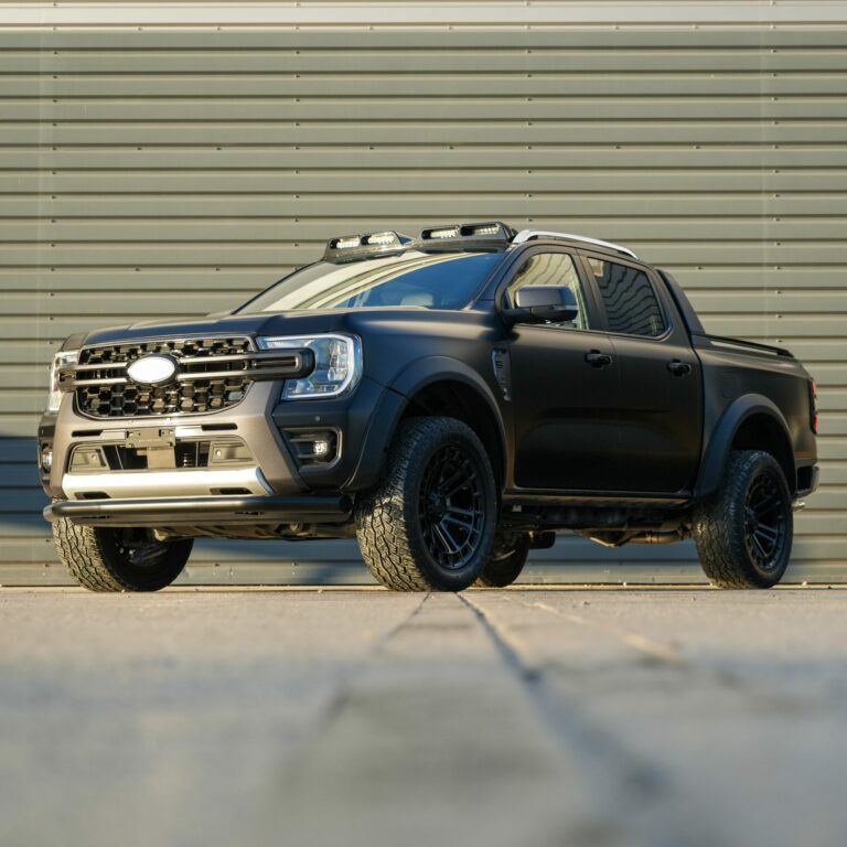 Ford R Ranger With Hunting Rails Ford Ranger T9 2023+ Silver Roof Rails | Predator4x4