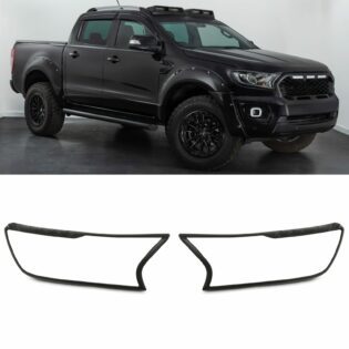 Ford Ranger T7 2015-2019 Headlight Cover Trim Black