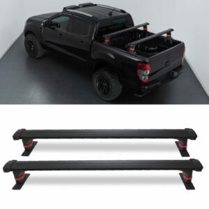 VW Amarok MK2 2023+ Heavy Duty 200kg Truck Bed Rail Cross Bars