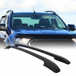 Ford Ranger T8 19-22 Black Roof Rails