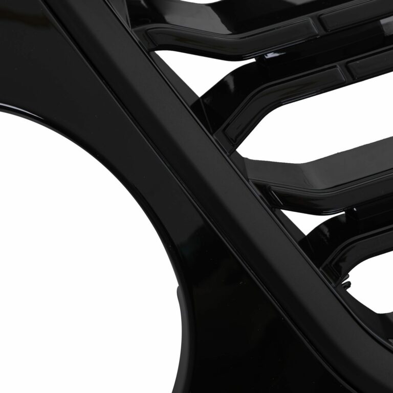 Front Bumper Fog Light Grilles Black For Sport L494 Pre-Facelift 2013-2017