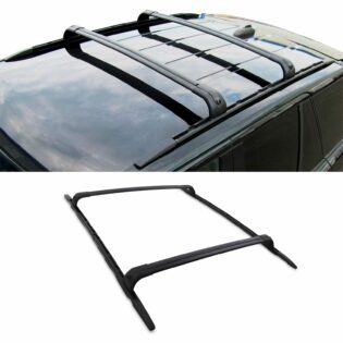 Predator4x4 Black Roof Rails / Cross Bars Kit To Fit Range Rover Sport L320 05-13