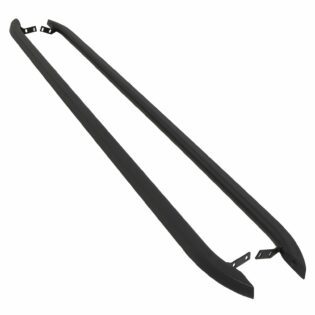 Ford Transit Custom LWB 2013+ Matte Black Trapezoid Side Bars