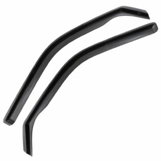 VW Transporter T5 T6 03-21 Black Wind Deflectors
