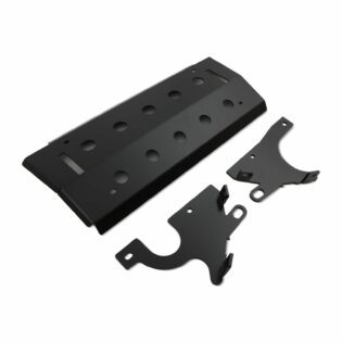 Predator4x4 Black Front Bumper Protector To Fit Land Rover Defender L316 83-16