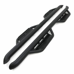 VW Amarok MK2 2023+ Black Rock Sliders Side Steps