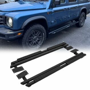 Ineos Grenadier MK1 2023+ Black Tubular Rock Slider Style Side Steps