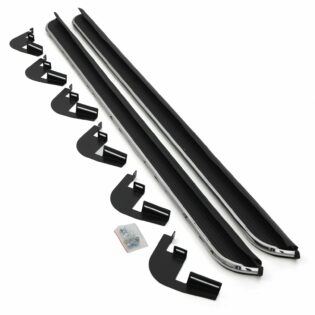 Maxus T90 EV 2022+ Black and Silver Side Steps