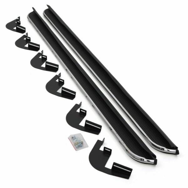 Maxus T90 EV 2022+ Black and Silver Side Steps