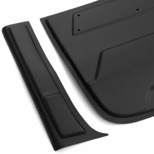 Ford Ranger T6 T7 T8 12-21 Large Matte Black Body Cladding Kit ...