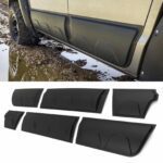 Volkswagen VW Amarok 10-20 6pc Matte Black Body Cladding Kit