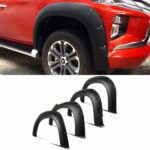 Mitsubishi L200 Triton 19-23 Matte Black Wheel Arches