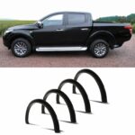 Mitsubishi L200 Triton 15-18 60mm Gloss Black OEM Style Wheel Arches