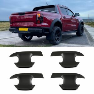 Ford Ranger T9 2023+ Matte Black Inner Door Handle Trims