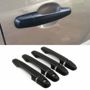 Mitsubishi Triton L200 05-10 Black Door Handle Covers