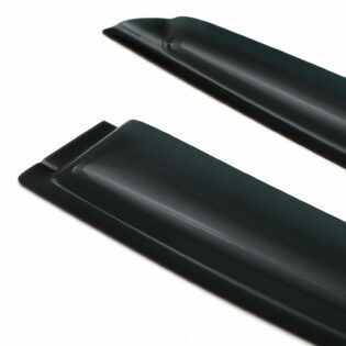 Ford Ranger T6 T7 T8 12-21 Black Wind Deflectors | Predator4x4