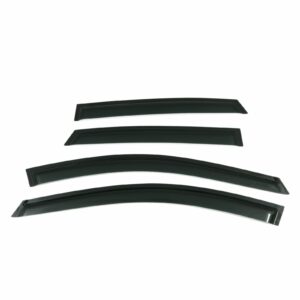 Hyundai Kona OS 17-20 Black Wind Deflectors