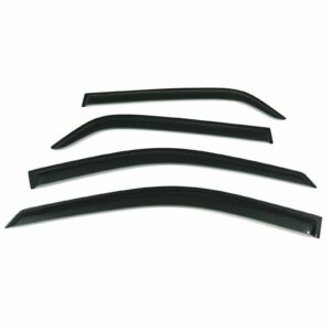 Kia Sportage MK2 05-10 Black Wind Deflectors