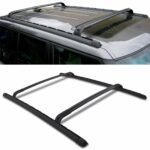 Predator4x4 Black Roof Cross Bars To Fit Range Rover Vogue Hse L322 02-12