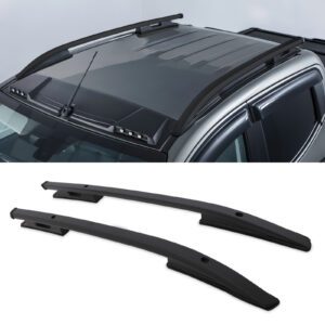 Mitsubishi L200 Series 5 15-19 Black Roof Rails
