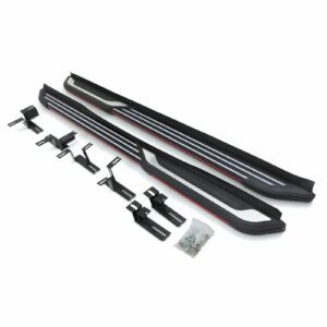 Hyundai Tucson NX4 2020+ Black & Silver Aluminium Side Steps
