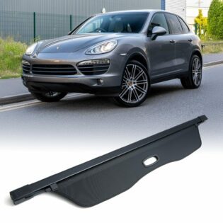 Porsche Cayenne MK1 03-10 Black Retractable Roller Parcel Shelf