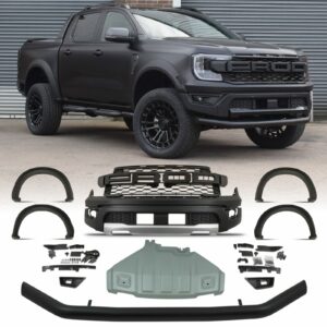 Ford Ranger T9 2023+ Raptor Conversion Bumper, Wheel Arches and Nudge Bar