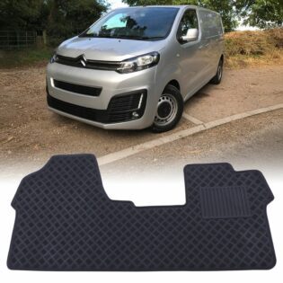 Citroen Dispatch MK3 2016+ Black Rubber Floor Mat