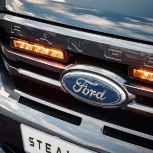 Stealth LED Ford Ranger T8 2018-2022 Twin 10" Flashing Luminous LED Integration Grille Kit - 7,560 Lumens