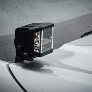 Stealth LED VW Amarok 2023+ Twin 4" Dark Force LED Bonnet Kit - 16,800 Lumens