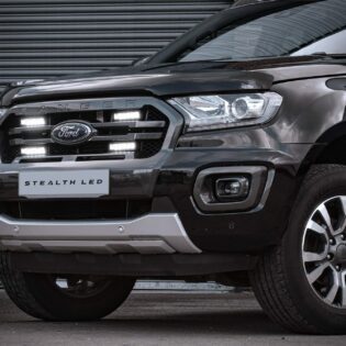 Stealth LED Ford Ranger T8 2018-2022 Quad 6" Luminous LED Integration Grille Kit - 11,520 Lumens