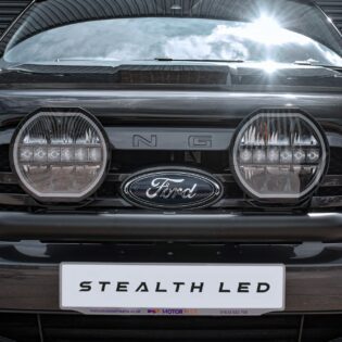 Stealth LED Ford Ranger T8 2018-2022 Twin 9" Luminous LED Spot Light Kit - 15,874 Lumens